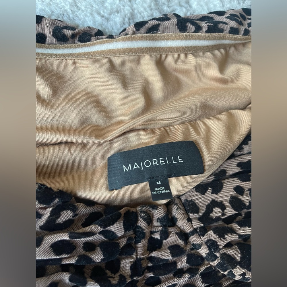 MAJORELLE Leopard Print Midi Dress - Picture 7 of 11